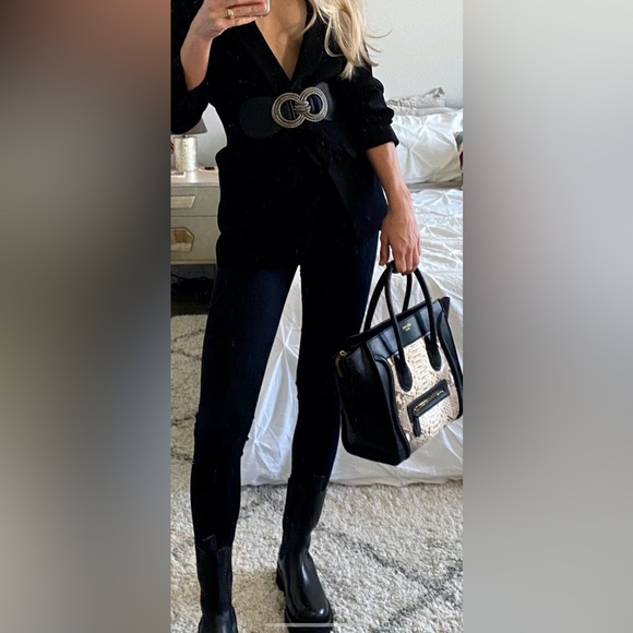 Micro Luggage Handbag Leather & Python - Picture 11 of 16